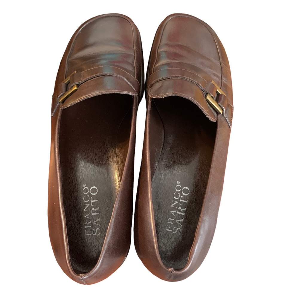 Franco Sarto Size 9 Brown Loafers from Brazil